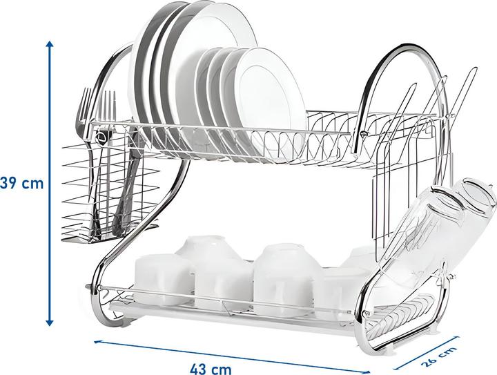 Immagine prodotto Cheffinger 2-stöckiger Geschirrkorb