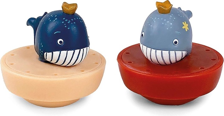 Actual product image Trousselier Music box with dancing whales, magnetic