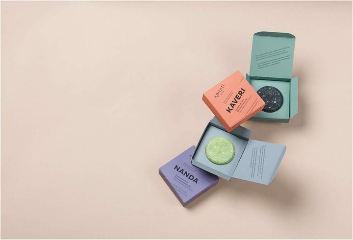 Actual product image Abhati Manali Moisturising Shampoo Bar (Solid shampoo, 58 g)