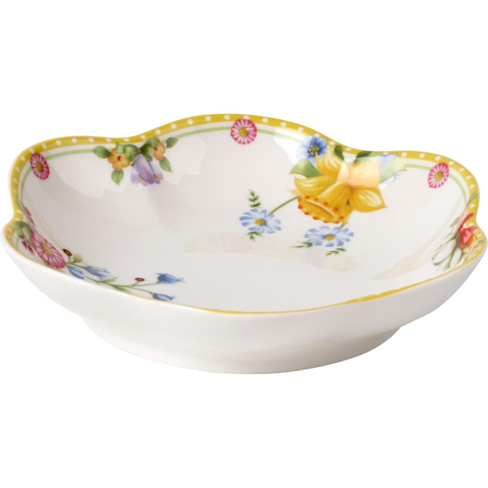 Villeroy & Boch Spring Fantasy, Schüssel + Schale, Grün, Gelb, Rot