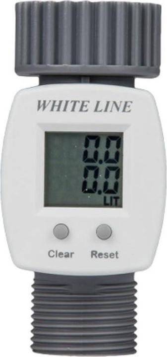 Image du produit Bradas Compteur d'eau numérique WHITE LINE, 3/4", gris/blancá