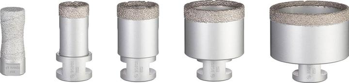 Produktbild Bosch Professional Zubehör PRO Ceramic dry X-Lock Bohrkronen-Set, 68 x 33, 51 x 33, 35 x 33, 25 x 33, 20 x 33 mm, 5-tlg. (25 mm, 35 mm)