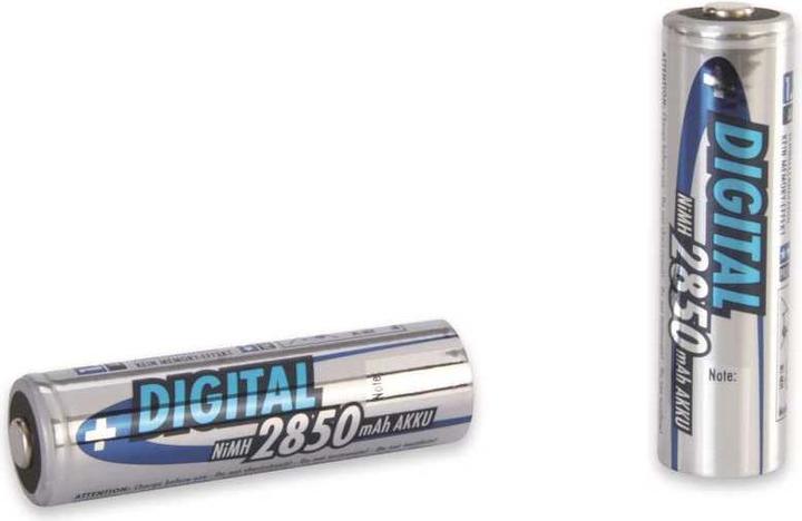 Produktbild Ansmann NiMH-Akku Typ 2850 Mignon 2650mAh Digital 2er Blister (2 Stk., AA, 2650 mAh)