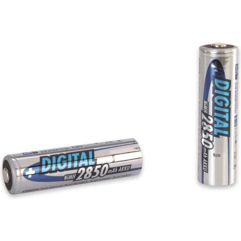 Thumbnail - Ansmann NiMH-Akku Typ 2850 Mignon 2650mAh Digital 2er Blister (AA, 2650 mAh), Batterien + Akkus