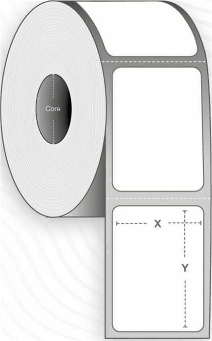 Actual product image Capture Label 76 x 51mm, Core 25mm (25 mm)