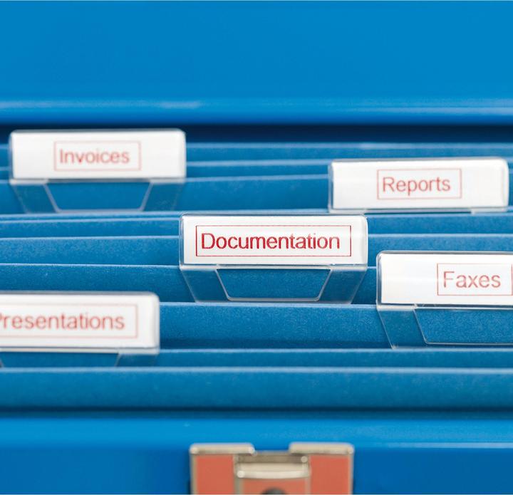 Produktbild Dymo S0720550 (1.20 cm, Rot)