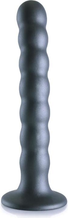 Image du produit Ouch! Beaded G-Spot Dildo - 6,5" / 16,5 cm - Gun Metal
