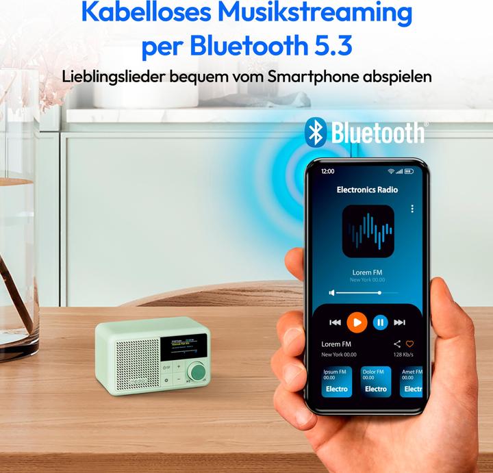 Produktbild Medion LIFE® S66822 Tragbares DAB+ Radio (DAB+, FM, Bluetooth)
