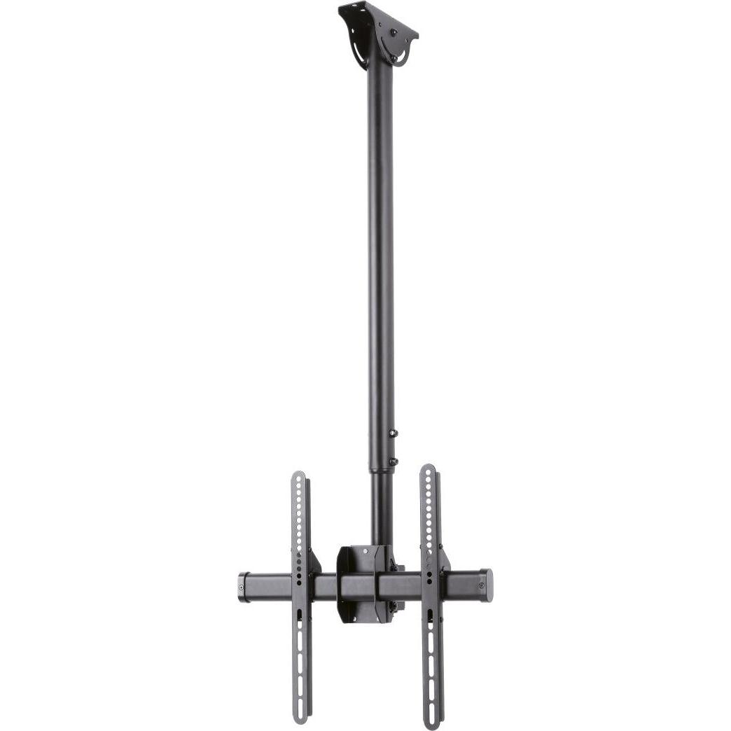 Hama TV-Deckenhalterung (Decke, 65", 50 kg), TV Wandhalterung, Schwarz