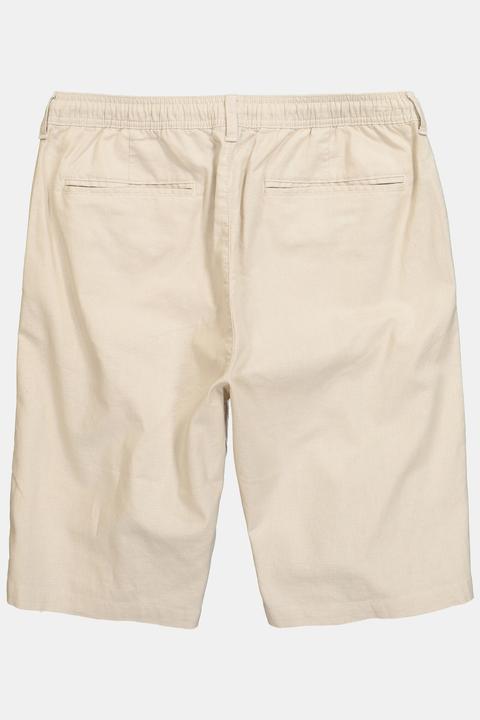 Produktbild Men+ Leinenmix-Bermuda, Relaxed Fit, Elastikbund (5XL)