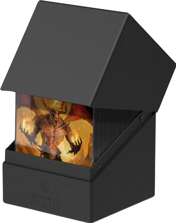 Productafbeelding Ultimate Guard Kaartendoos Return To Earth Boulder Deck Case 100+ Zwart