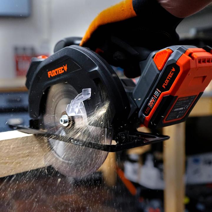 Produktbild Fuxtec 20V Akku Handkreissäge FX-E1CS20 ohne Akkupack, ohne Ladegerät