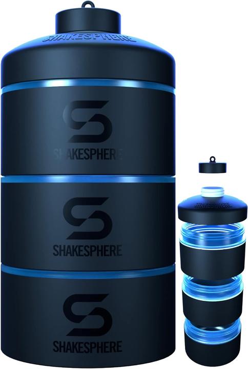 Actual product image ShakeSphere auslaufsichererr Drehverschluss-Behälter – für Snacks, Proteinpulver, Nüsse