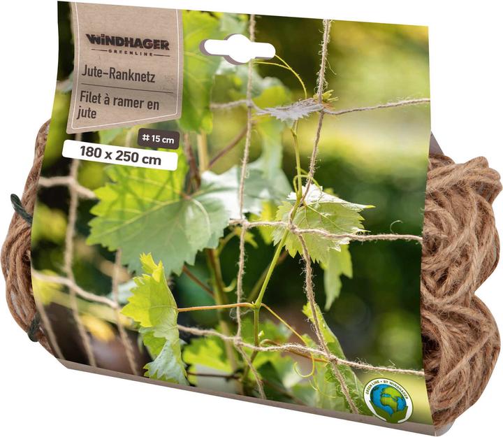 Image du produit Windhager Filet d'escalade en jute (250 cm, 180 cm)