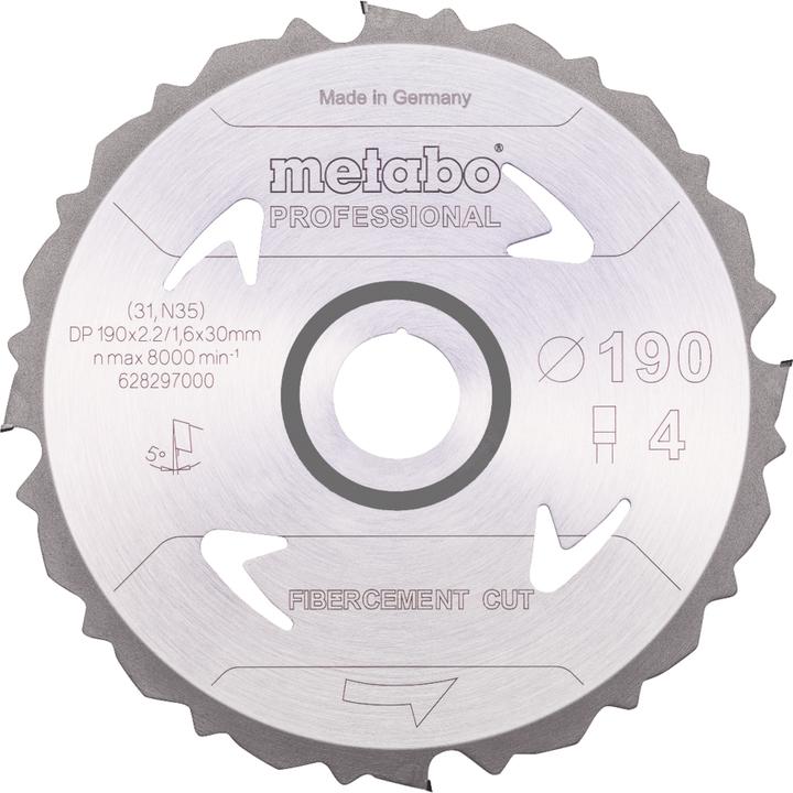 Produktbild Metabo Fibercement Cut - Professional
