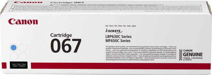 Actual product image Canon Toner Cartridge 067 C (C)