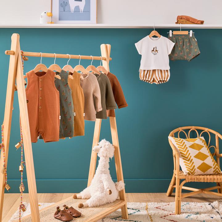 Produktbild La Redoute Collections 3er-Pack Kurzoveralls (74)