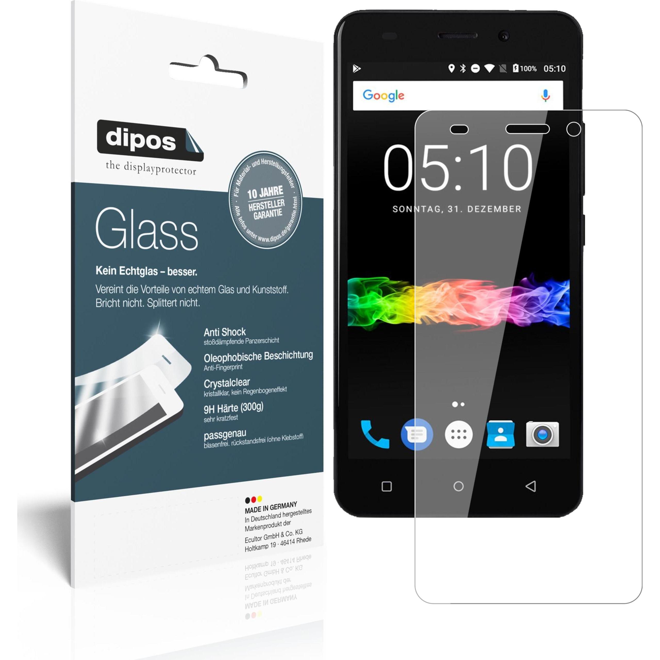 Dipos Displayschutz Anti-Shock (1 Stück, Swisstone SD 510), Smartphone Schutzfolie, Transparent