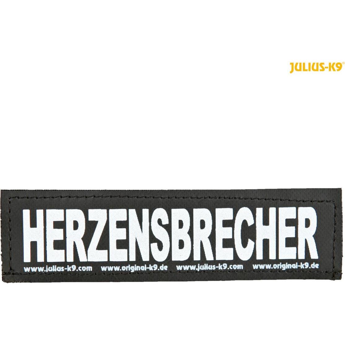 Trixie 2 Julius-K9 Klettsticker (S, Hund, Hundesport), Halsband + Leine
