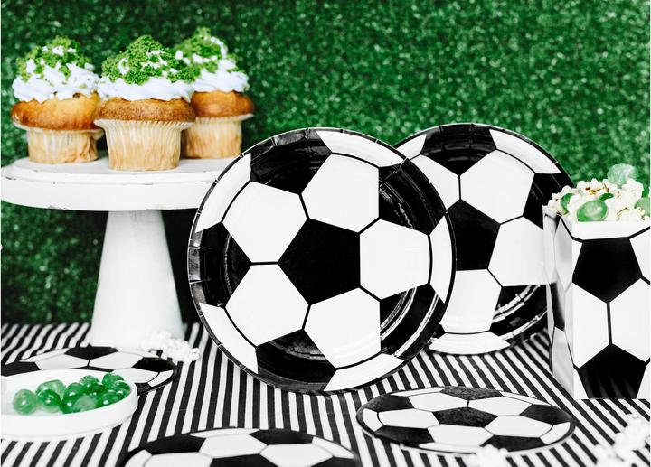 Produktbild Partydeco Fussball (20 x, 13.5 x 13.5 cm)