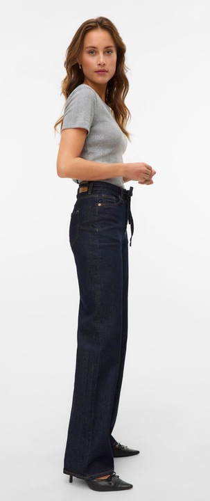 Produktbild Vero Moda VMTESSA Hohe Taille Weiter Beinschnitt Jeans Weit geschnitten (W28/L32)