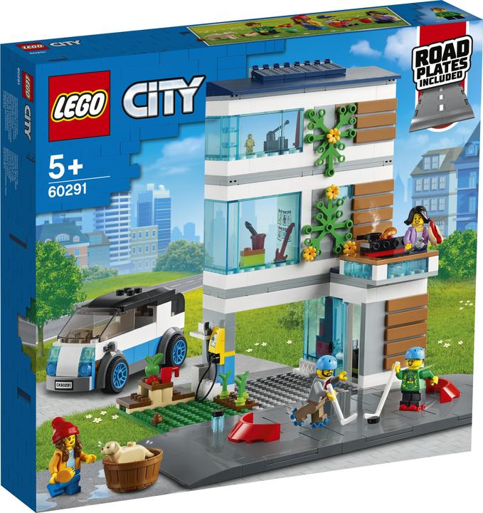 Actual product image LEGO Modern family house (60291, LEGO City)