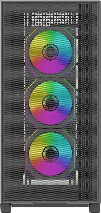 Produktbild Xilence Flux X916.ARGB (schwarz, Tempered Glass) (ATX, mATX, Mini-ITX)