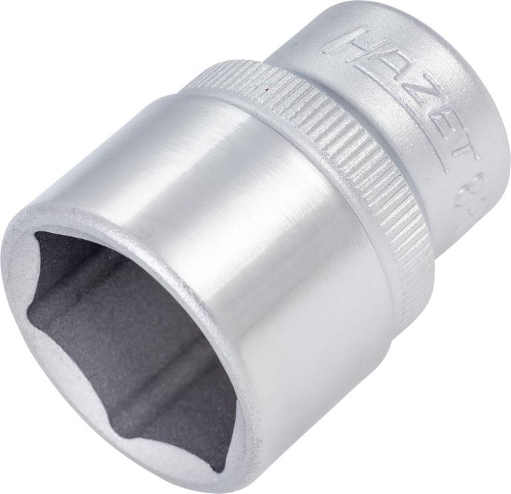 Actual product image HAZET Socket ∙ hexagon 880-18 ∙ Square, hollow 10 mm (3/8 inch) ∙ Outside hexagon traction profile … (18 mm)