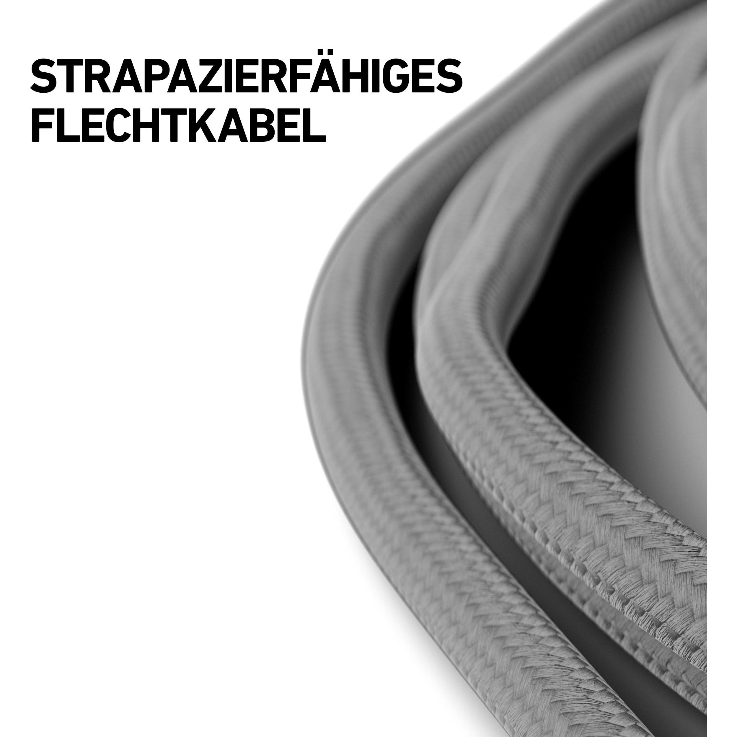 Scuf Cavo USB-C da 2 m (Xbox Serie S, PS5, Xbox One S, Xbox One X, Xbox Series X), Accessori per controller gaming, Grigio