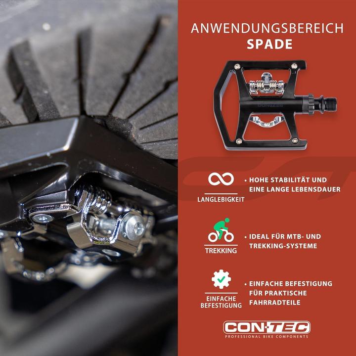 Image du produit Contec Pédale de système de VTT Trail Spade
