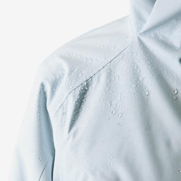 Actual product image Wedze Women's ski jacket warm and waterproof - 500 Sport ice blue (XL)