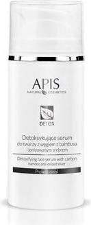 Produktbild Apis Natural Cosmetics APIS Detox Serum detoksykujące serum do twarzy z węglem z bambusa i jonizowanym srebrem 100ml (100 ml)