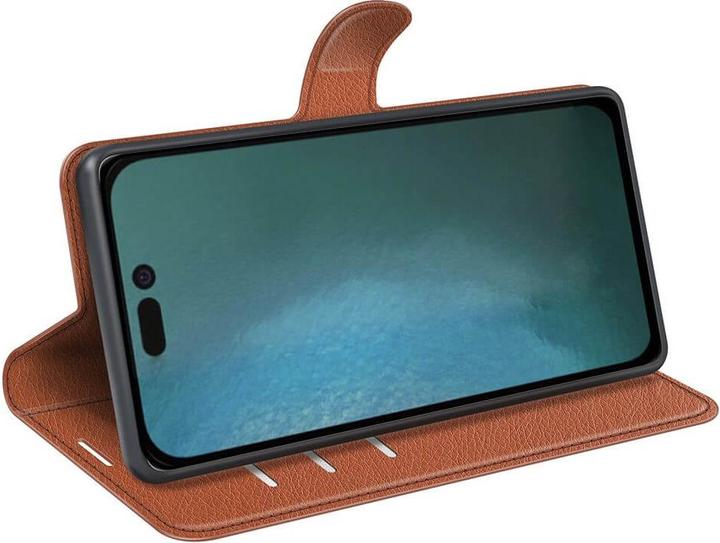 Produktbild Cover-Discount iPhone 14 Pro - Leder Etui Hülle braun (Apple iPhone 14 Pro)