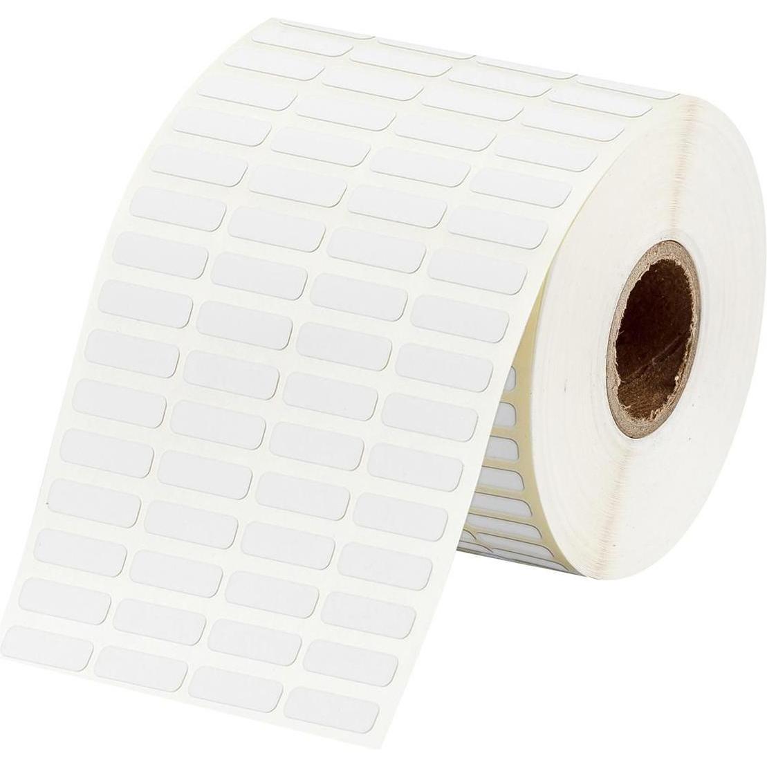 Brady, Etiketten, BPT-14-8423-2.5, Polyester, Weiss, 16.51 x 5.08 mm, permanent, 5-bahnig (2500 E.)