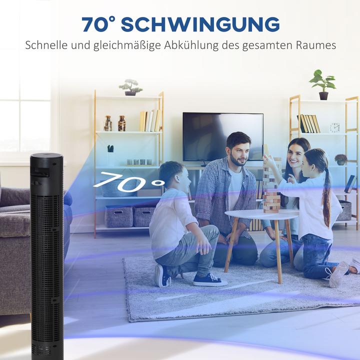 Produktbild Homcom Turmventilator mit Fernbedienung