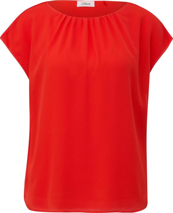 Immagine prodotto s.Oliver Bluse Chiffonbluse mit Raffung (48)