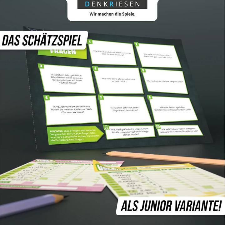 Immagine prodotto Denkriesen Voll Verschätzt - Blocco A4 Edizione Junior (d) (Tedesco)