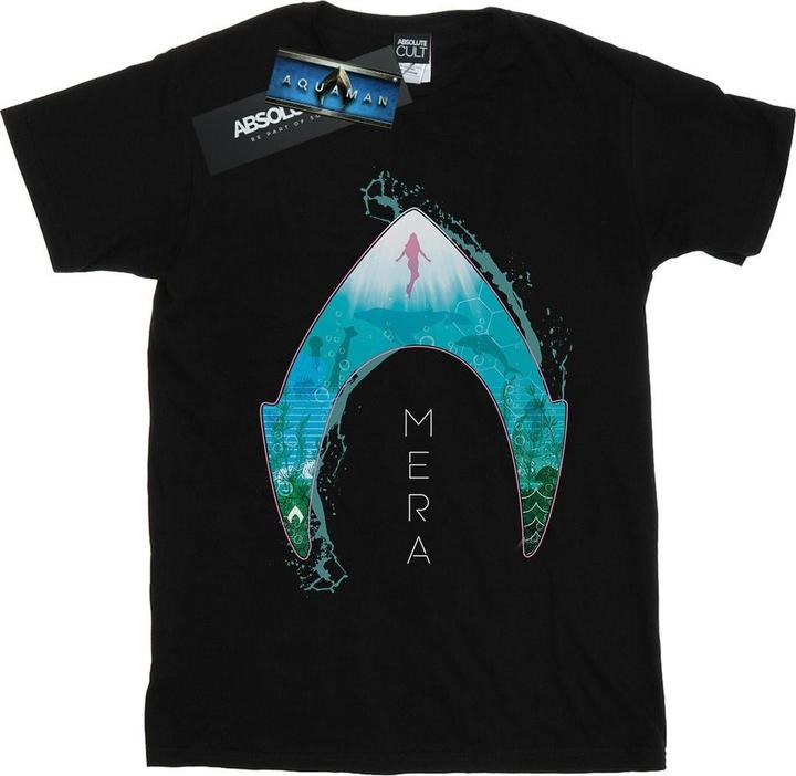 Produktbild Aquaman Mera Ozean Logo TShirt (XXL)