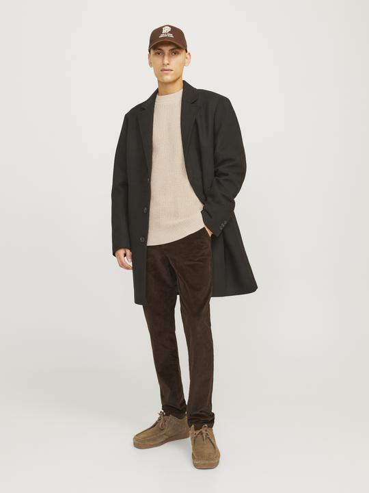 Produktbild Jack & Jones Einfarbig Strickpullover mit Rundhals Strickpullover mit Rundhals (XS)