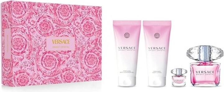 Actual product image Versace Bright Crystal Spring 2023 Eau de Toilette 90 / Body Lotion Body Smoother / Mini (Perfume set)