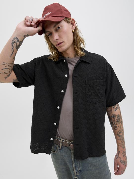 Immagine prodotto Jack & Jones Jortavira Texture Shirt Ss Ln (XXL)