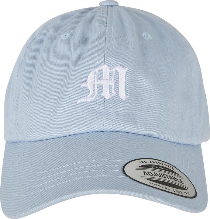 Actual product image Mister Tee Letter Lightblue Low Profile Cap - 19731 (One size)