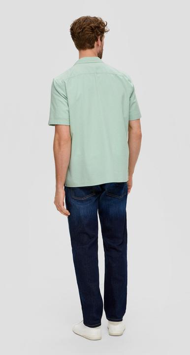 Immagine prodotto s.Oliver Hemd Kurzarmhemd mit Crêpestruktur (XL)