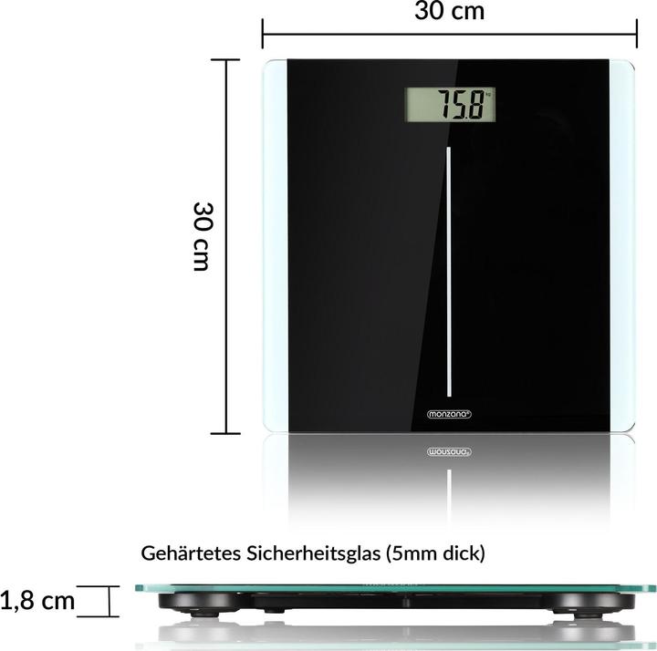 Immagine prodotto Deuba Bilancia pesapersone (180 kg)