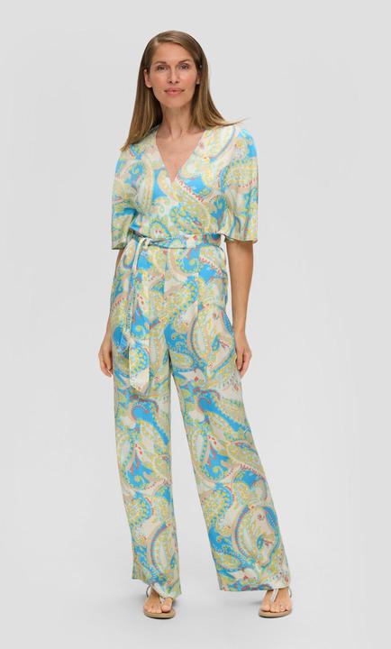 Immagine prodotto S.Oliver Overall Satin-Jumpsuit mit weitem Bein (34)