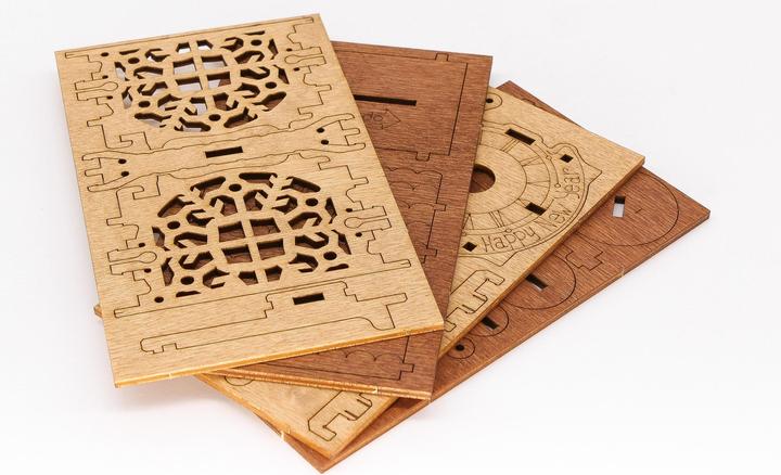 Actual product image iDventure Happy New Year - Puzzle box kit (German, 1 - 2 Players)