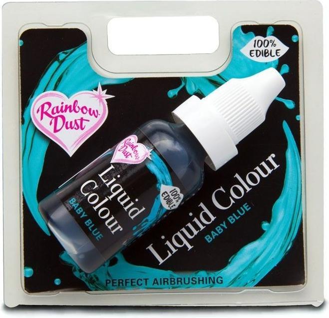 Actual product image Rainbowdust Airbrush paint light blue (16 ml)