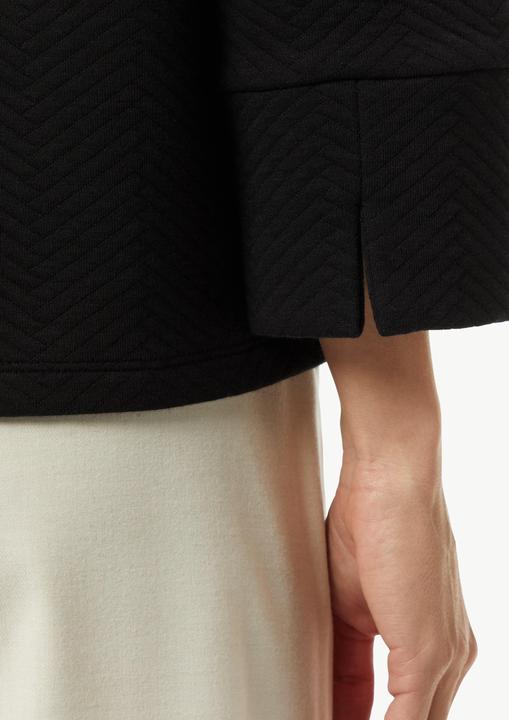 Produktbild Comma Sweatshirt Sweatshirt mit Rollkragen und Strukturmuster (36)