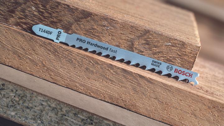 Produktbild Bosch Professional Zubehör PRO Hardwood fast T144DF Stichsägeblatt, 100 mm, 25-tlg.