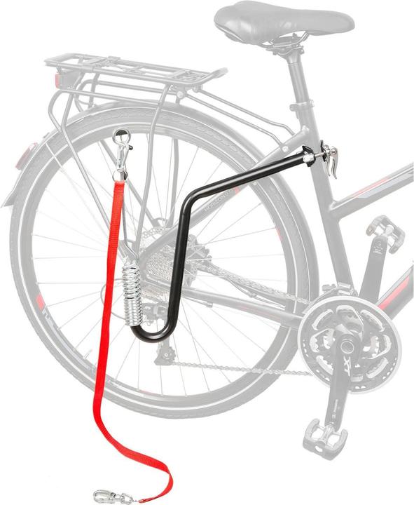 Produktbild M-Wave Halter für Sattelstange Dog Walk (Hund, Reflektoren)